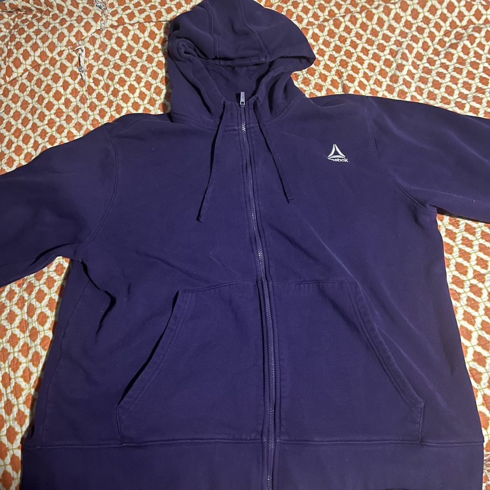 Reebok Purple Hoodie